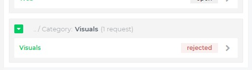 listing rejected
